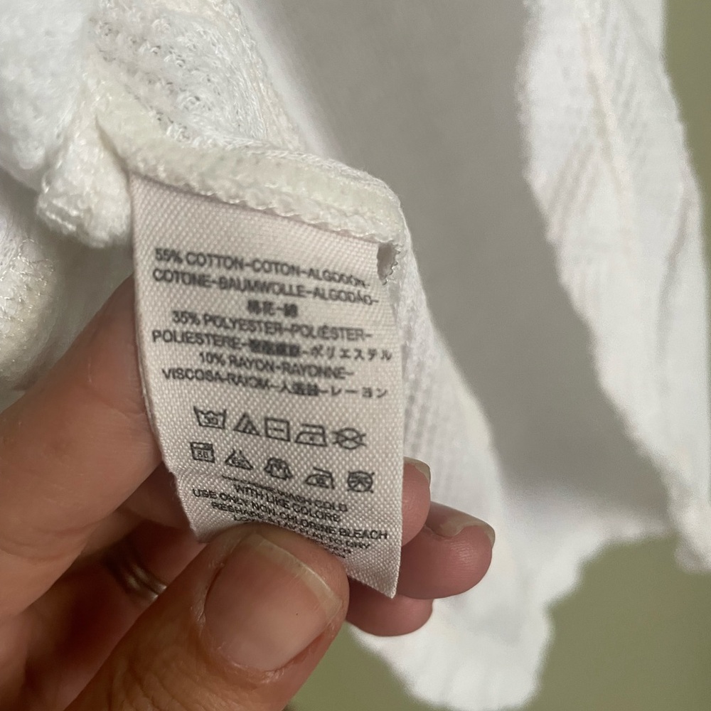 We The Free White Long Sleeve Blouse - Picture 7 of 7